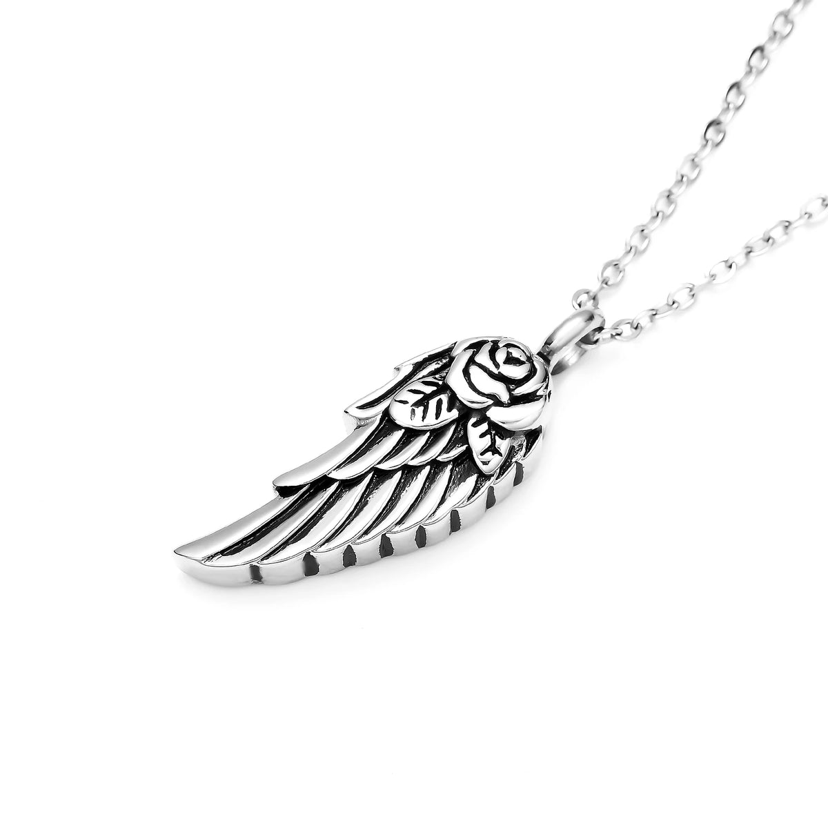 Angel Wing Cremation Keepsake pendant