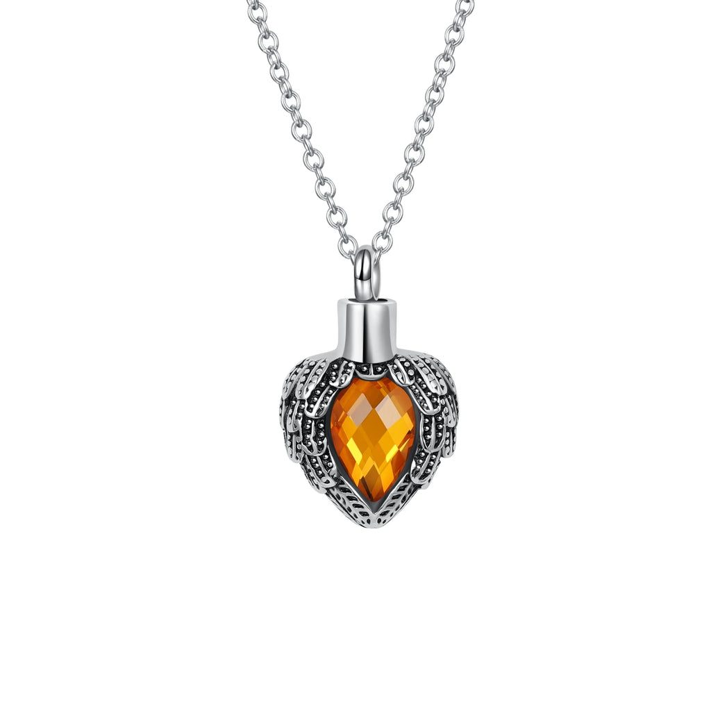 Stunning antique style cremation pendant