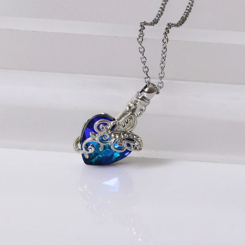 Butterfly Tree of Life Urn Necklace