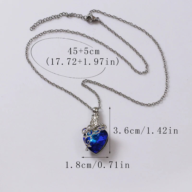 Butterfly Tree of Life Urn Necklace