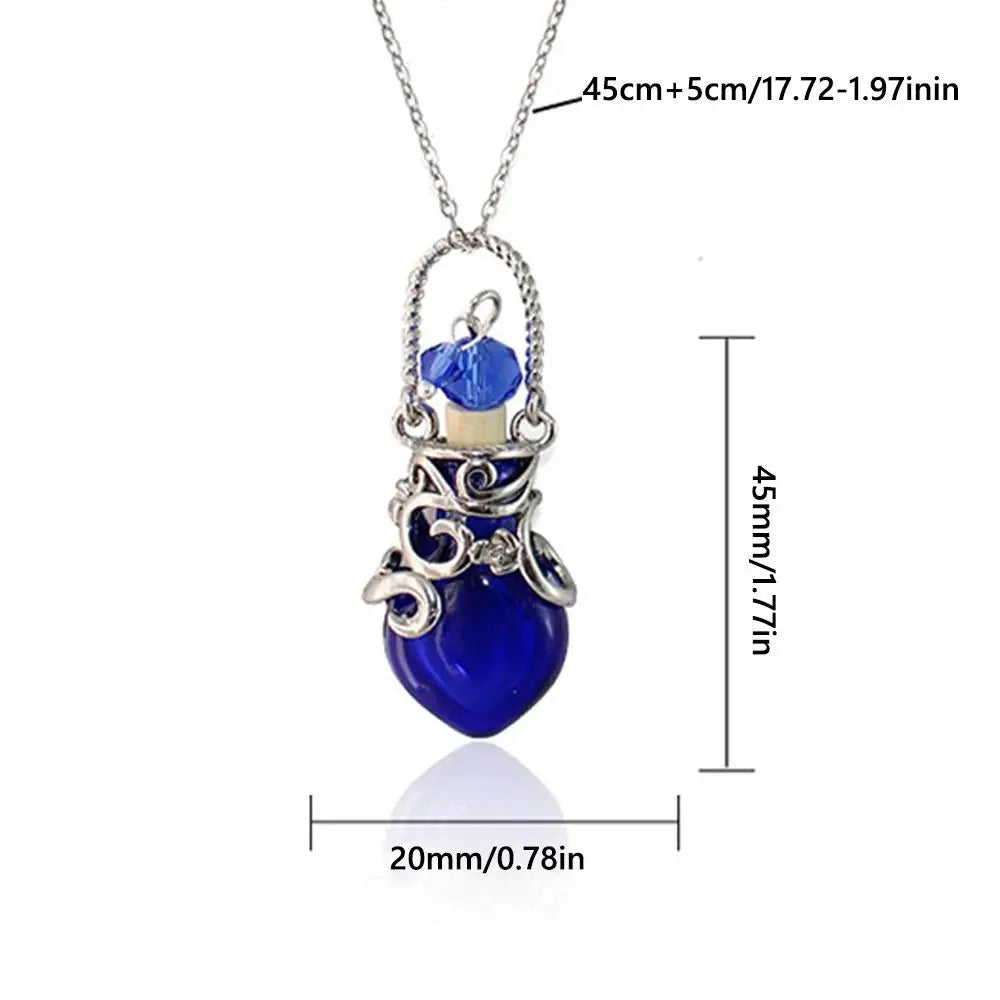 Glass Vial Style Memorial pendant