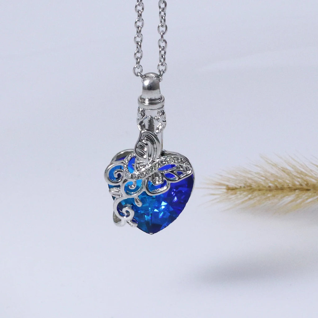 Butterfly Tree of Life Urn Necklace