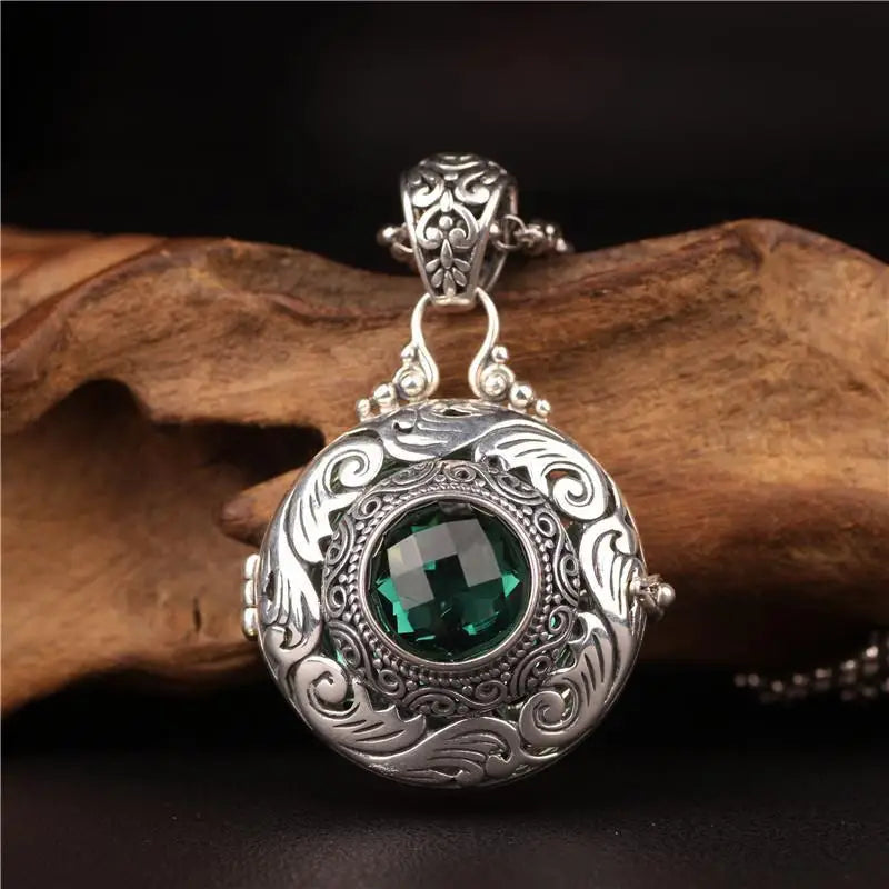 Antique Style cremation locket